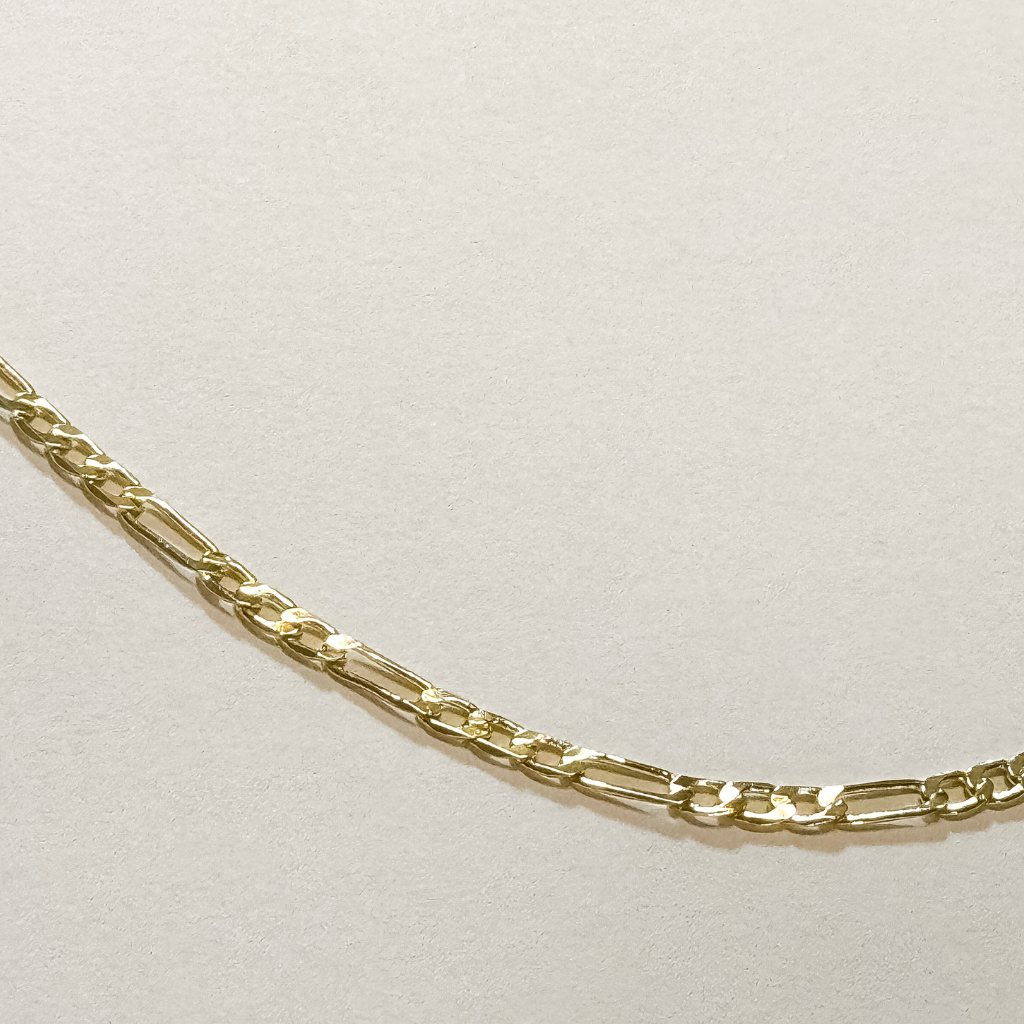 Corrente Groumet Semi Joia Dourada