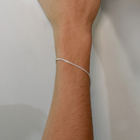 Pulseira Elos em Prata 925